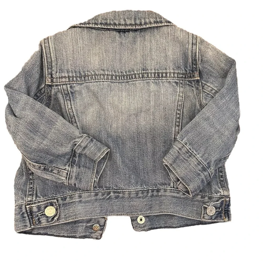 Baby GAP Denim Jacket Toddler Light Wash Classic Jean Jacket